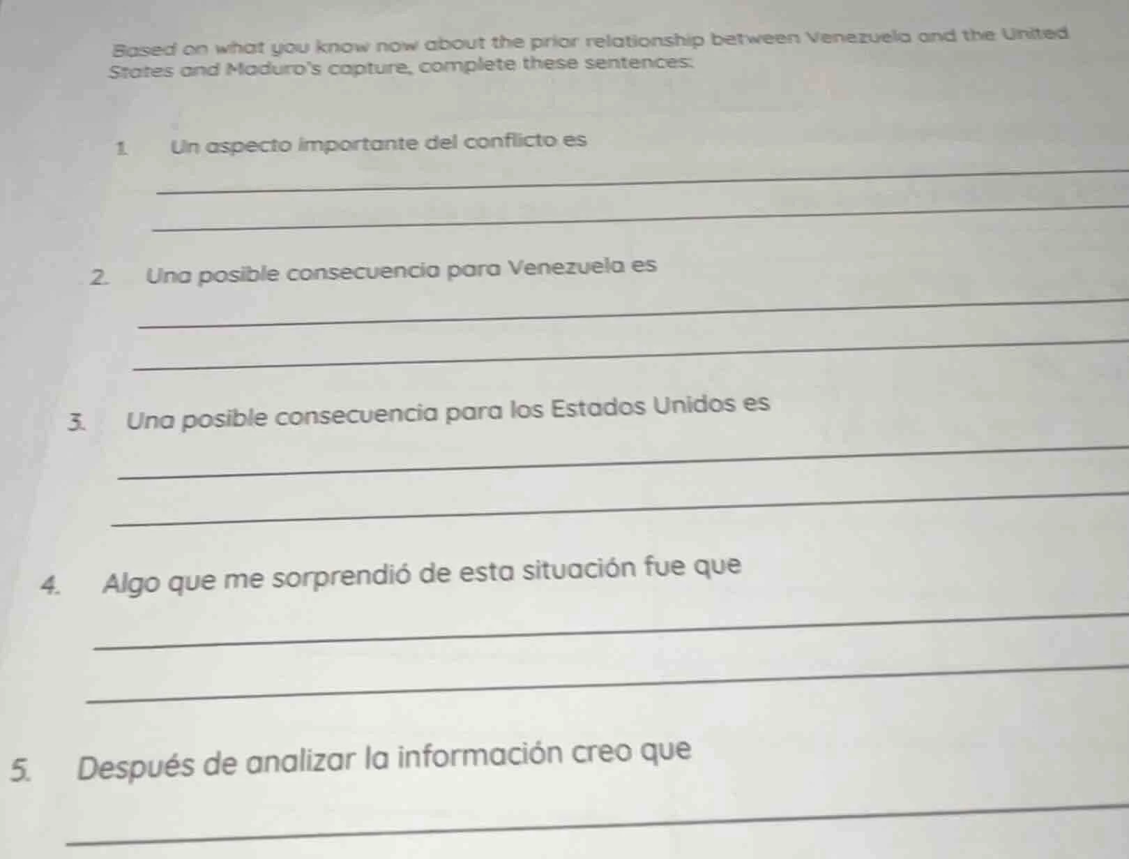 based on what you know now about the prior relationship between venezue…