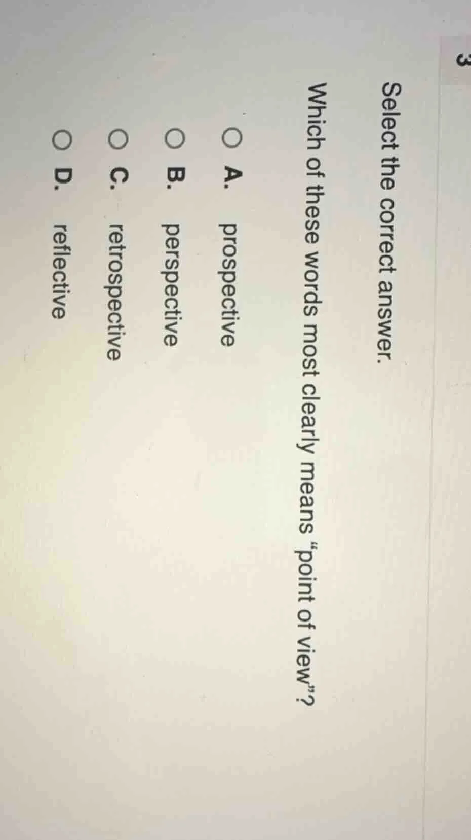 select the correct answer. which of these words most clearly means \poi…