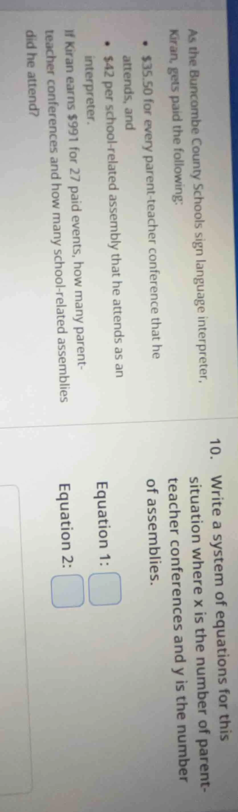 as the buncombe county schools sign language interpreter, kiran, gets p…