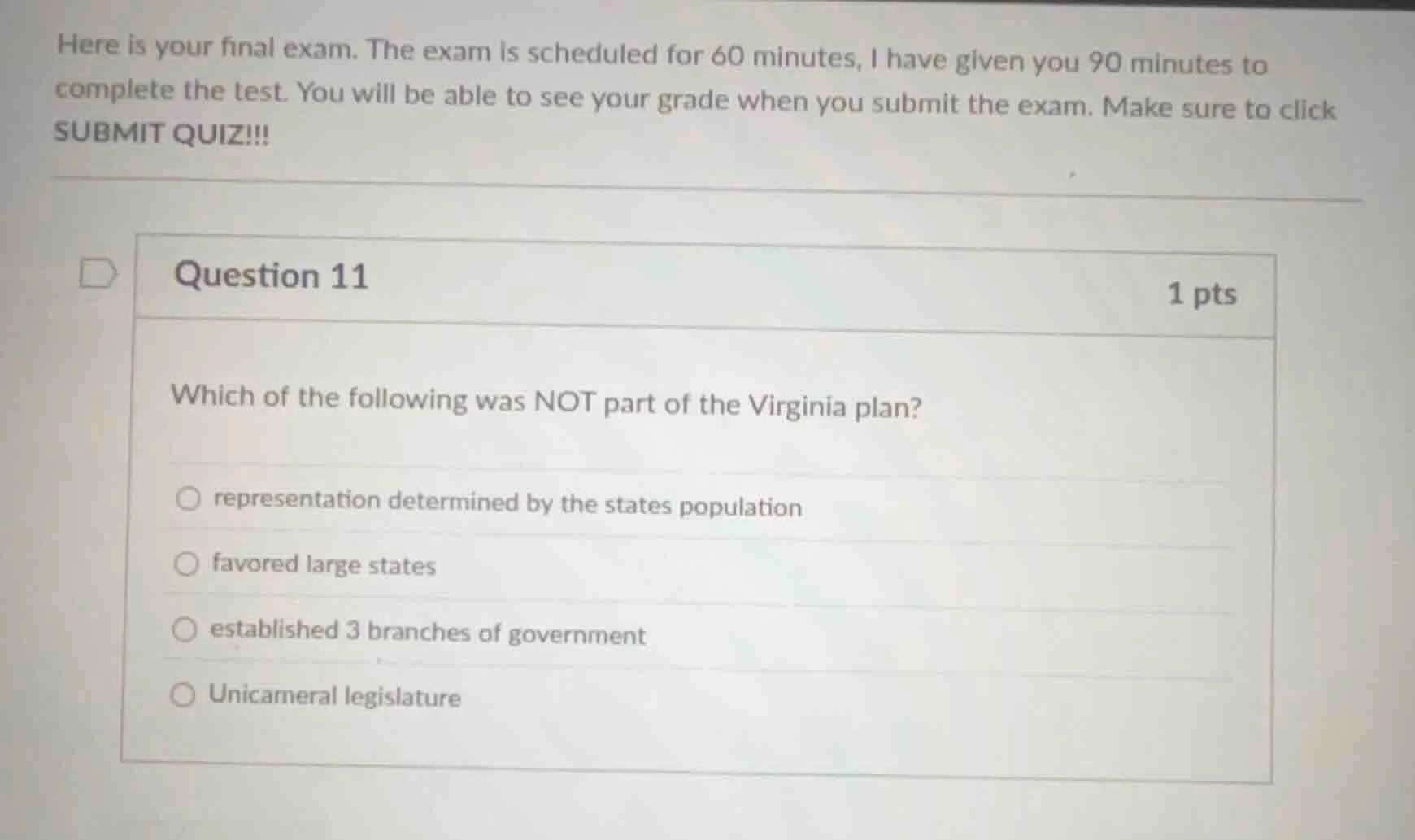 here is your final exam. the exam is scheduled for 60 minutes, i have g…