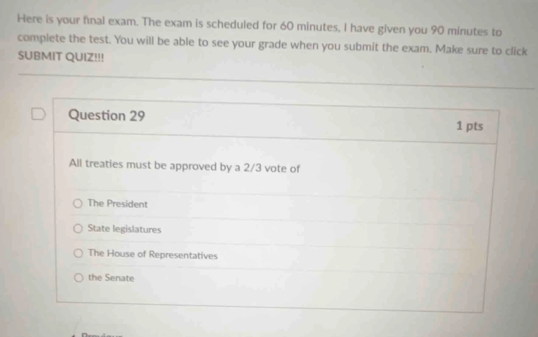 here is your final exam. the exam is scheduled for 60 minutes, i have g…