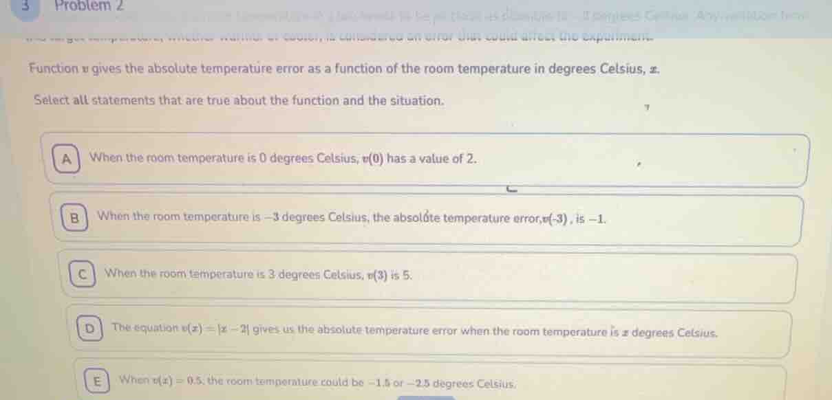 function v gives the absolute temperature error as a function of the ro…