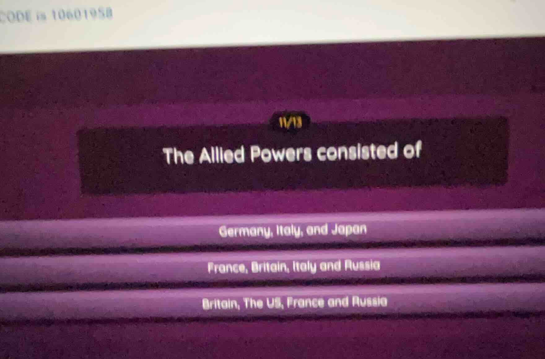 the allied powers consisted of germany, italy, and japan france, britai…