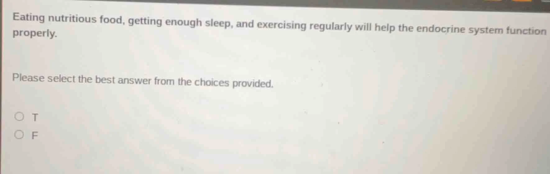 eating nutritious food, getting enough sleep, and exercising regularly …