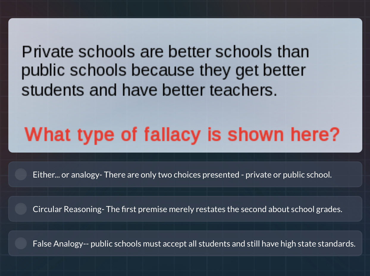 private schools are better schools than public schools because they get…
