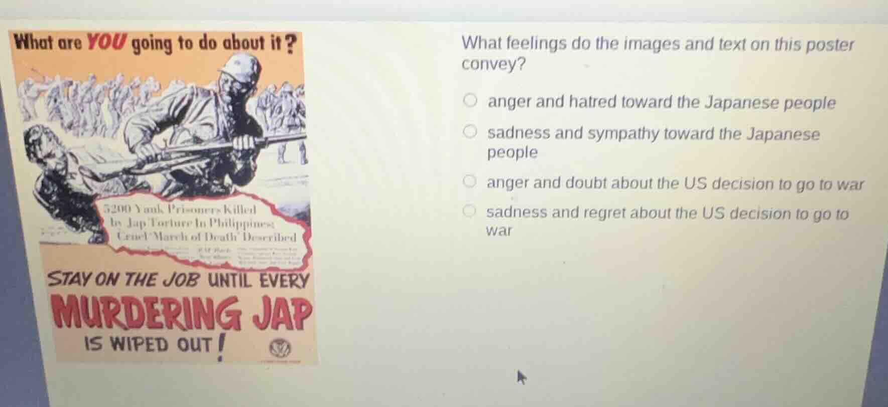 what are you going to do about it? 5200 yank prisoners killed by jap to…
