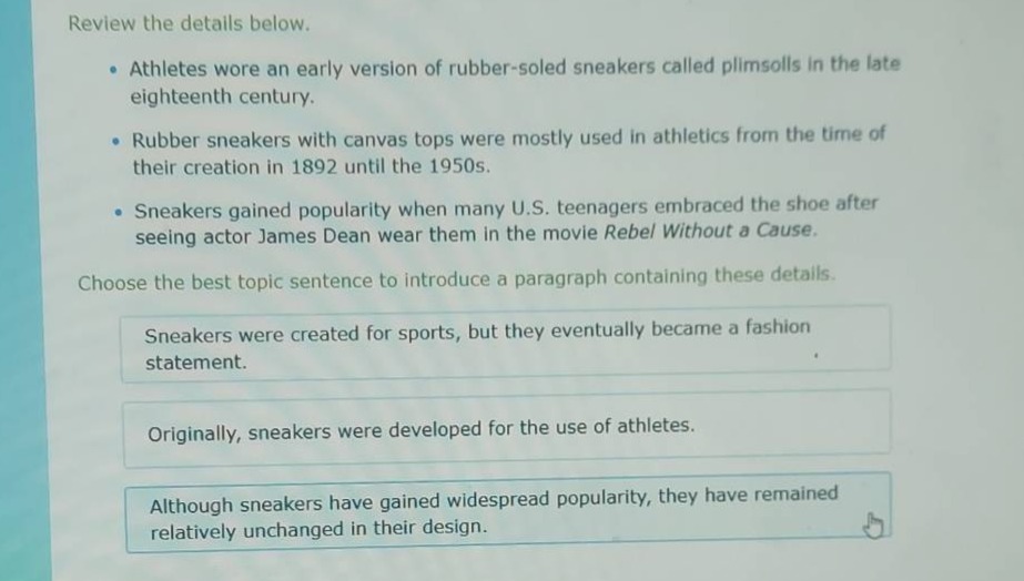 review the details below. - athletes wore an early version of rubber - …