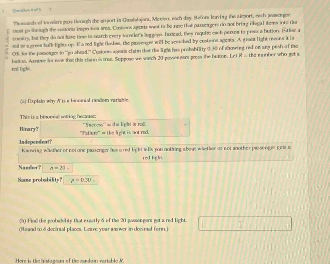question 4 of 5 thousands of travelers pass through the airport in guad…