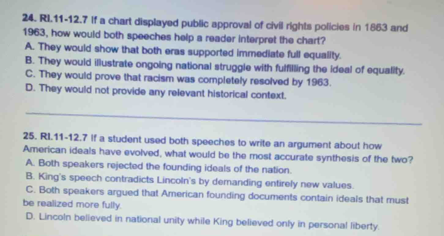 24. ri.11-12.7 if a chart displayed public approval of civil rights pol…