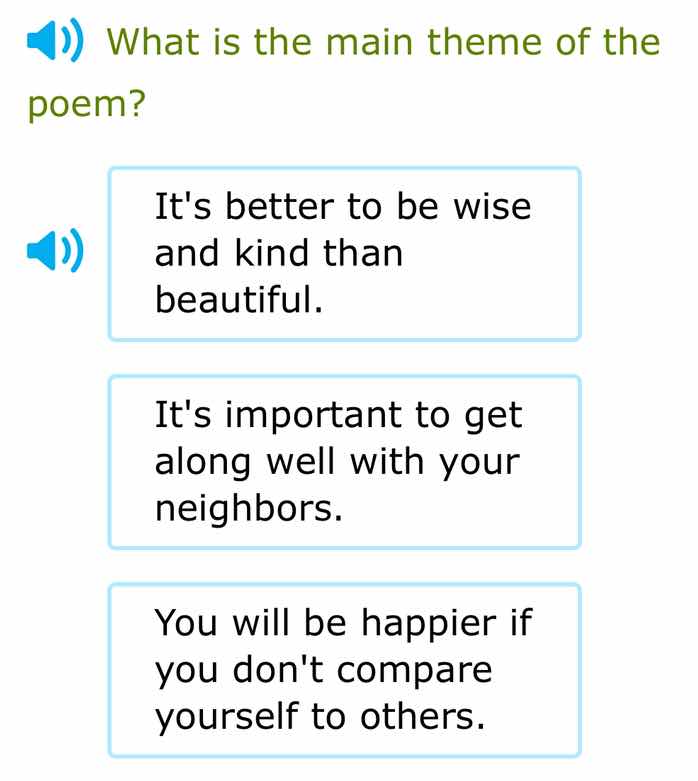 what is the main theme of the poem? its better to be wise and kind than…