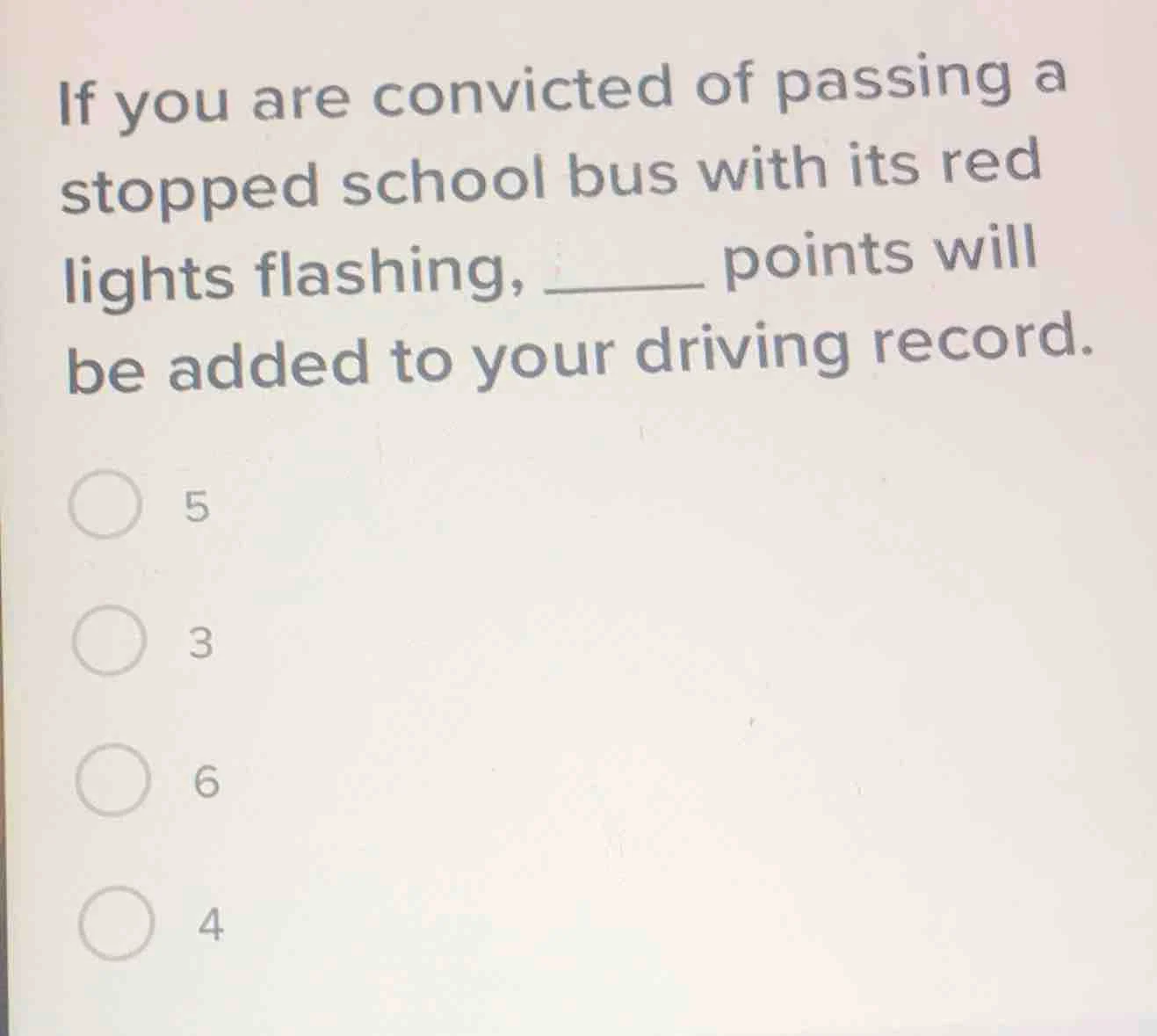 if you are convicted of passing a stopped school bus with its red light…