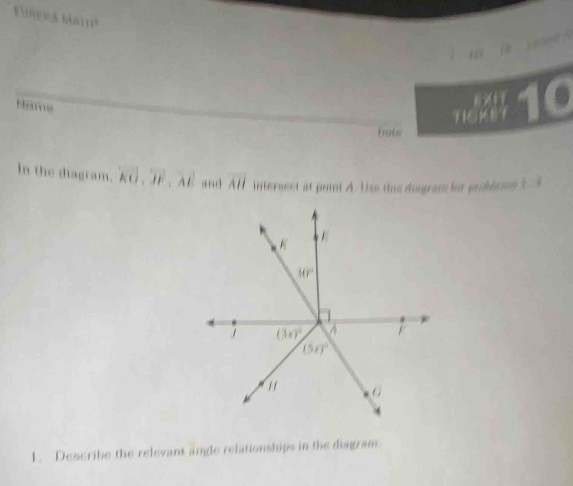 in the diagram, \\( \\overleftrightarrow{kj} \\), \\( \\overleftrightar…