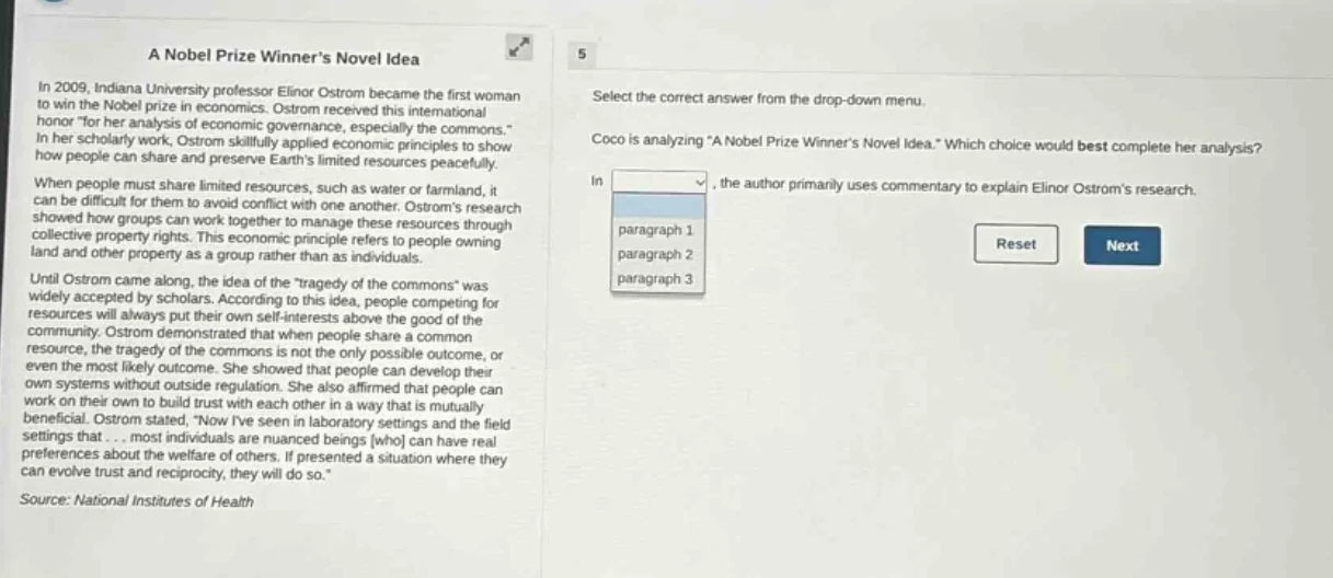 a nobel prize winner’s novel idea in 2009, indiana university professor…