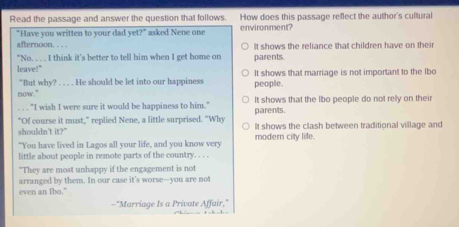 read the passage and answer the question that follows. \have you writte…