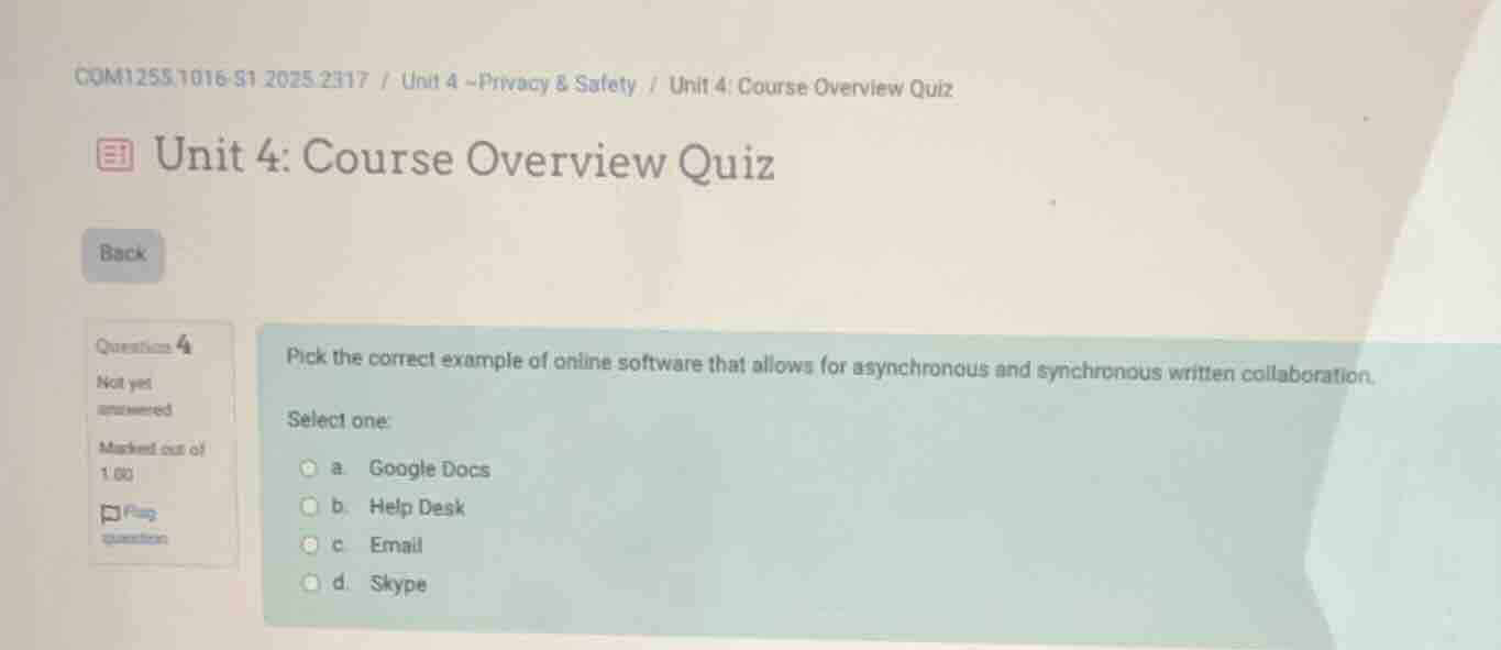 com125s.1016.s1 2025.2317 / unit 4 -privacy & safety / unit 4: course o…