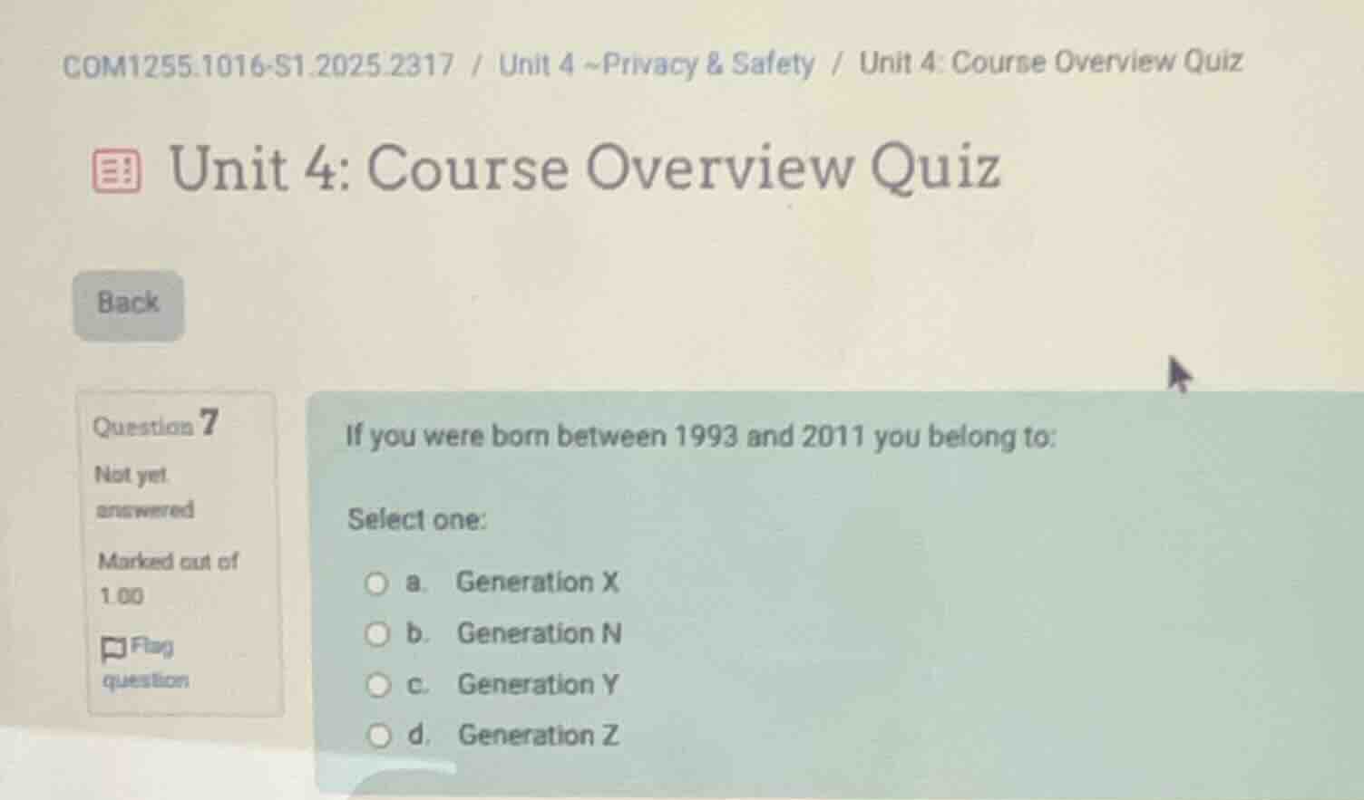com1255.1016-s1.2025.2317 / unit 4 ~privacy & safety / unit 4: course o…