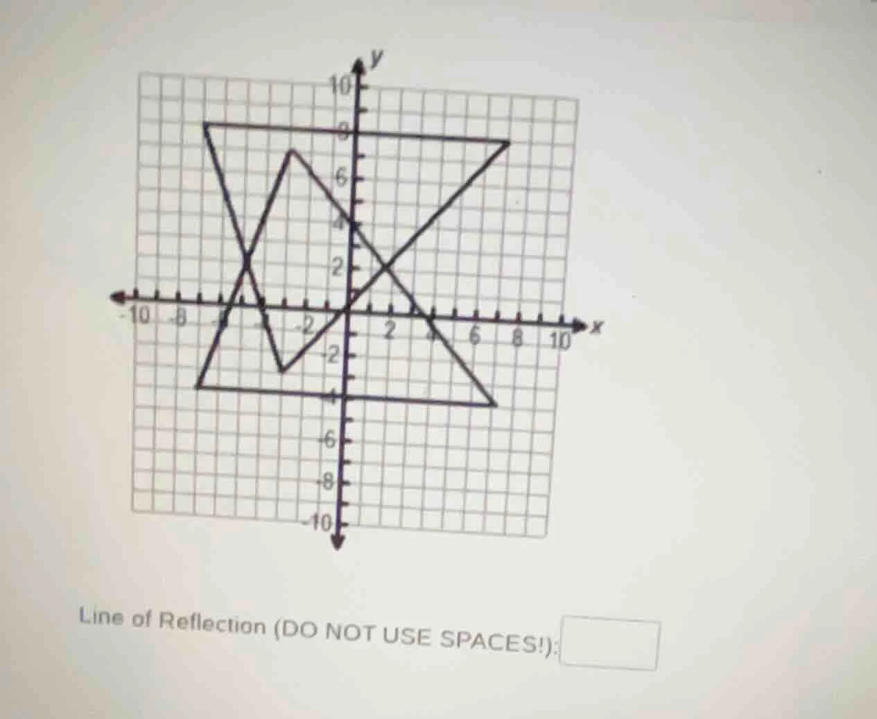 line of reflection (do not use spaces!):