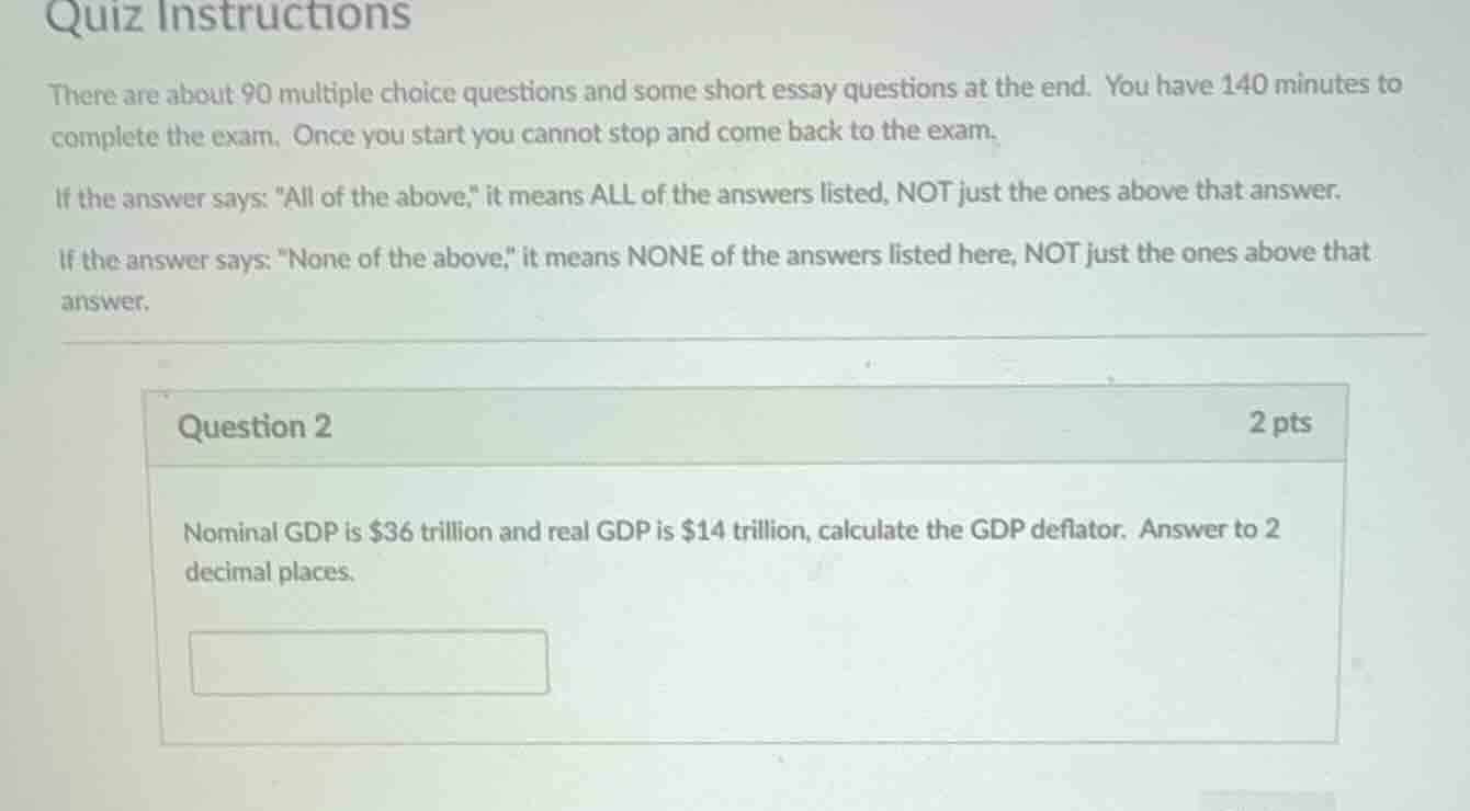 quiz instructions there are about 90 multiple choice questions and some…