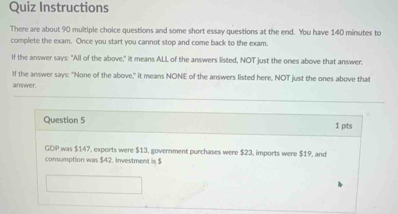 quiz instructions there are about 90 multiple choice questions and some…