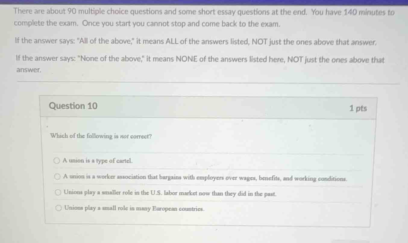 there are about 90 multiple choice questions and some short essay quest…