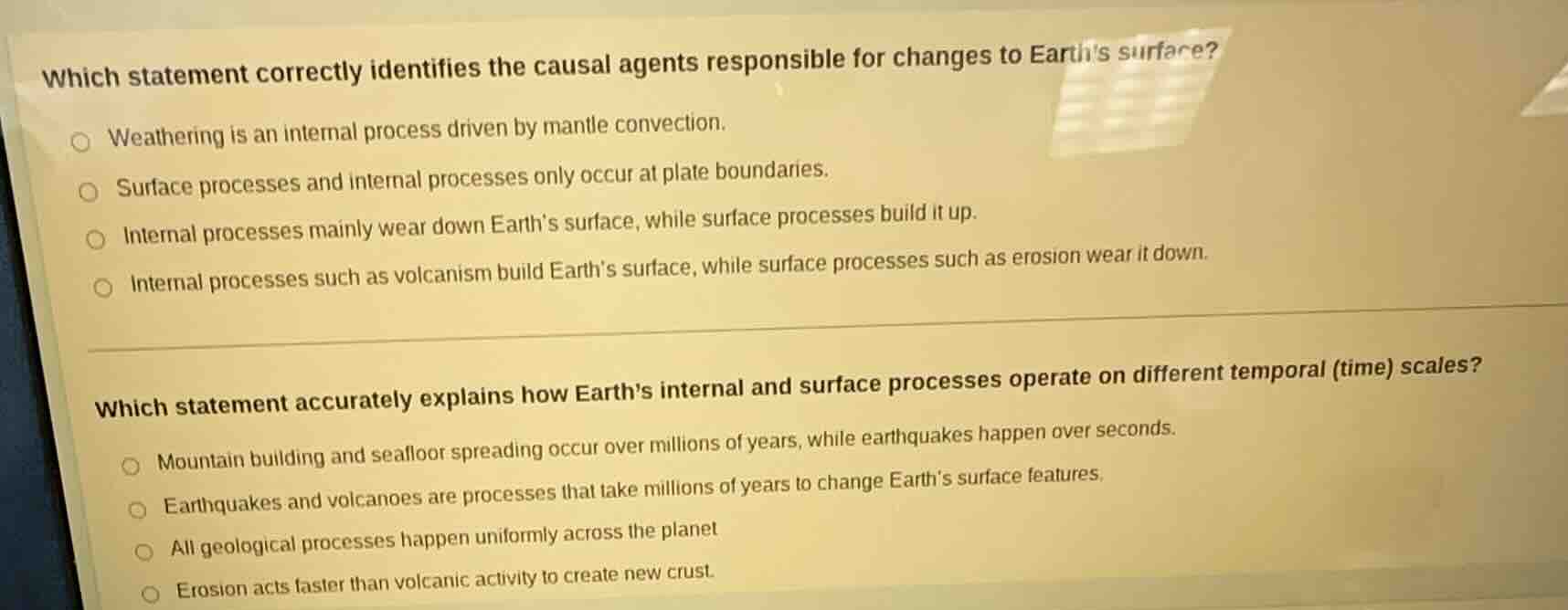 which statement correctly identifies the causal agents responsible for …