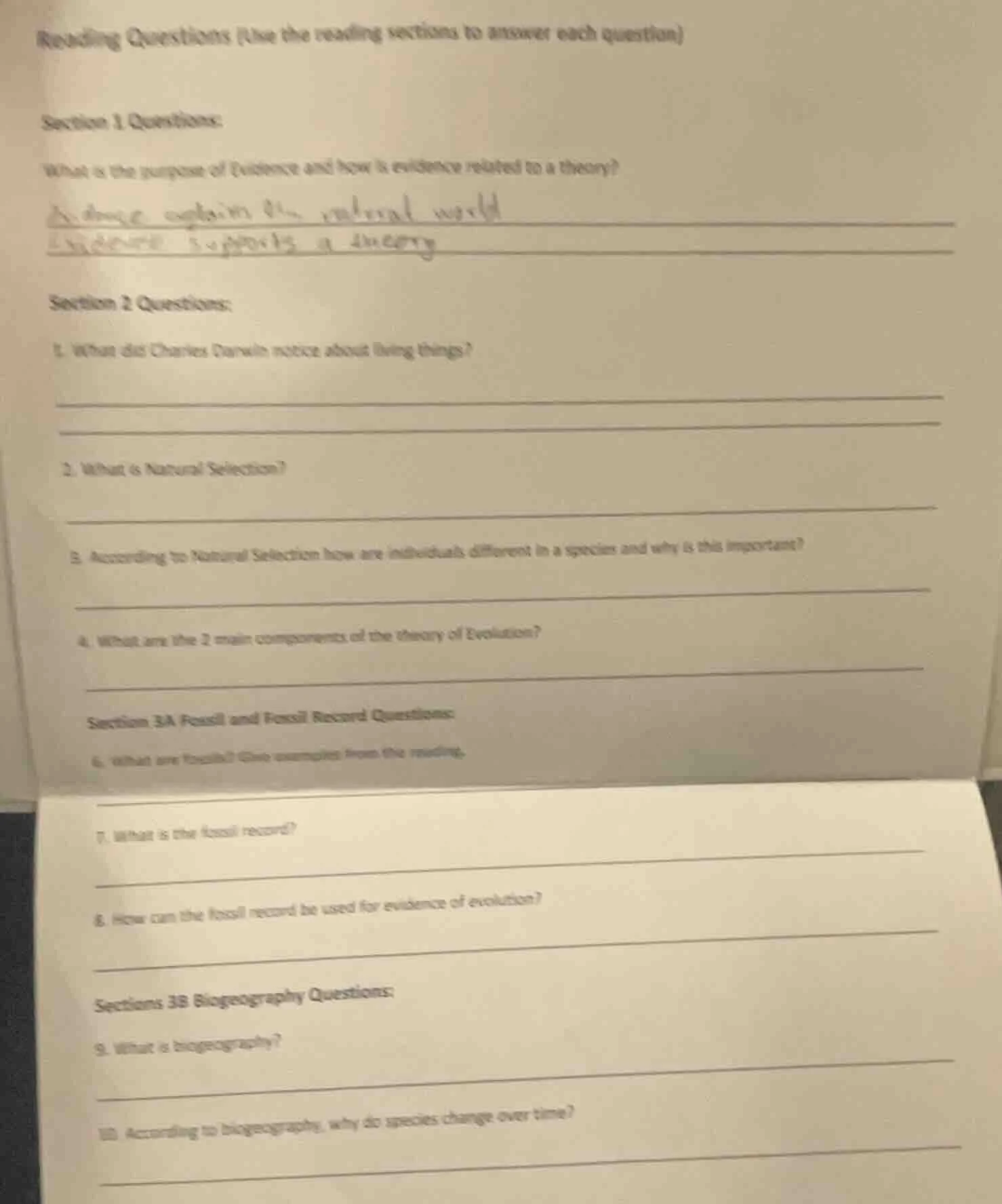 reading questions (use the reading sections to answer each question) se…