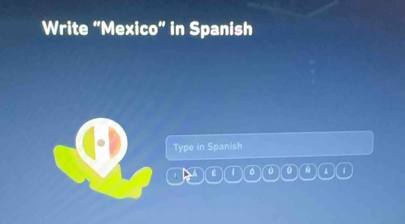 write \mexico\ in spanish type in spanish