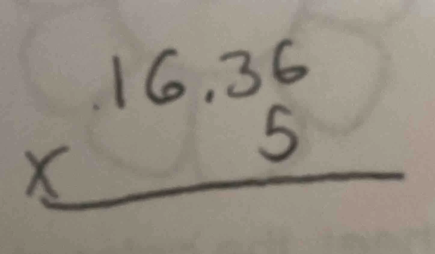 16.36 × 5
