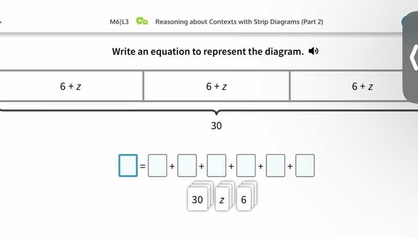 m6|l3 reasoning about contexts with strip diagrams (part 2) write an eq…