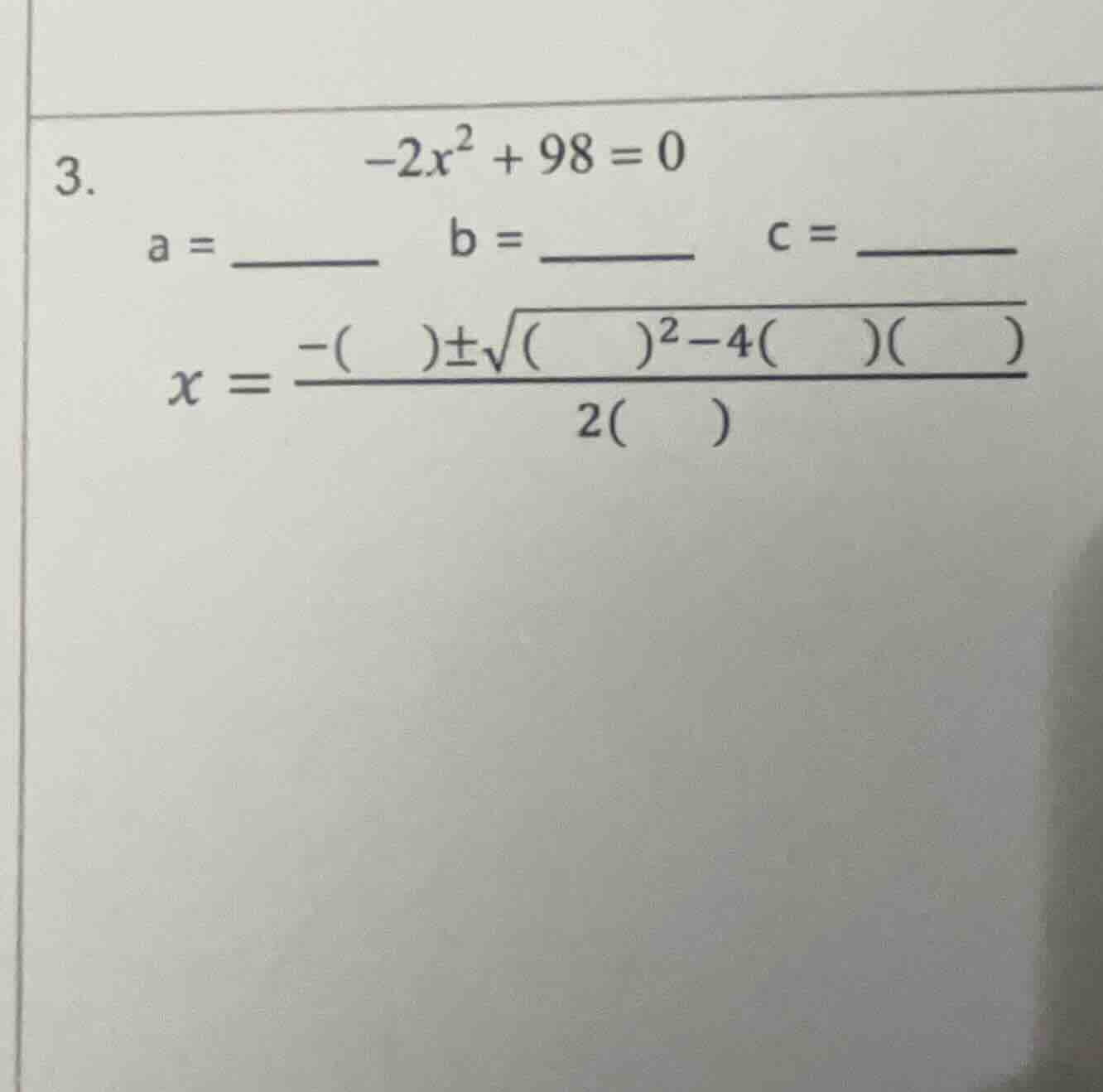 Question was provided via image upload.
