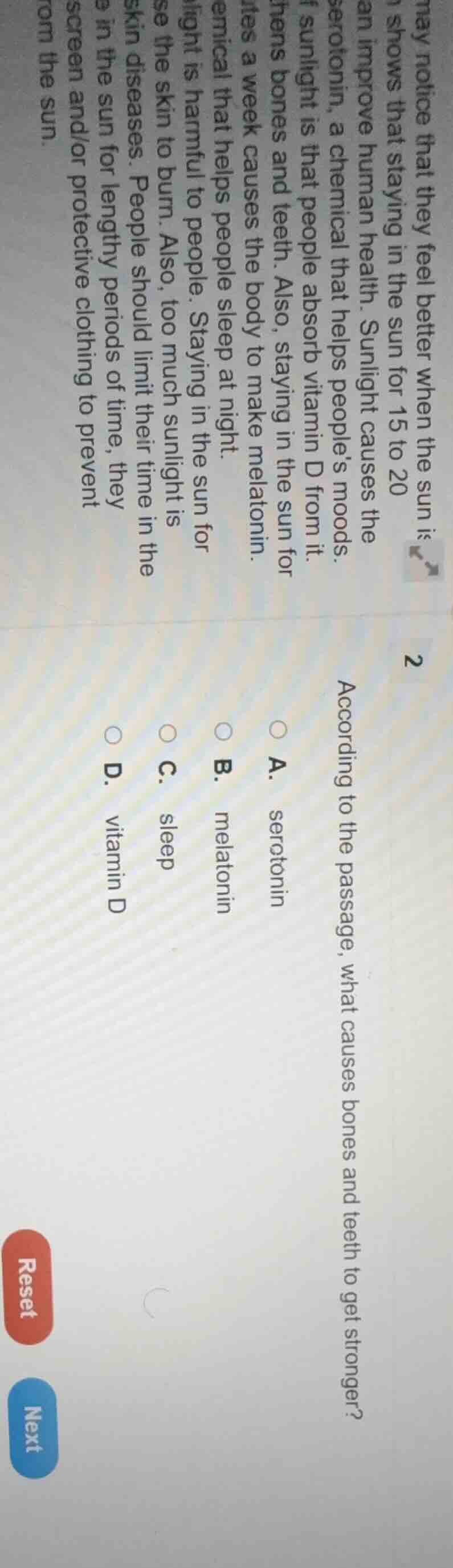 may notice that they feel better when the sun is shows that staying in …