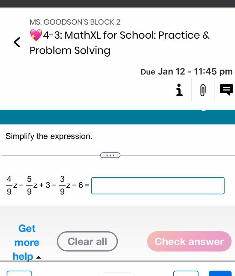 ms. goodsons block 2 4-3: mathxl for school: practice & problem solving…