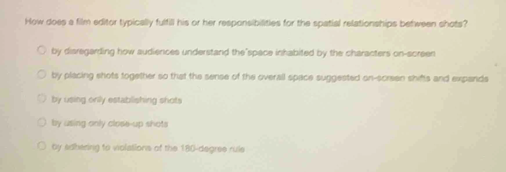 how does a film editor typically fulfill his or her responsibilities fo…