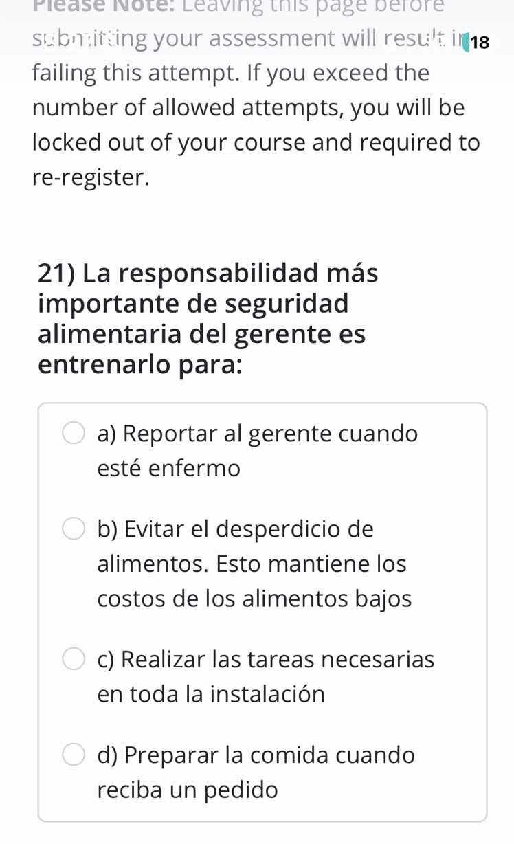 please note: leaving this page before submitting your assessment will r…
