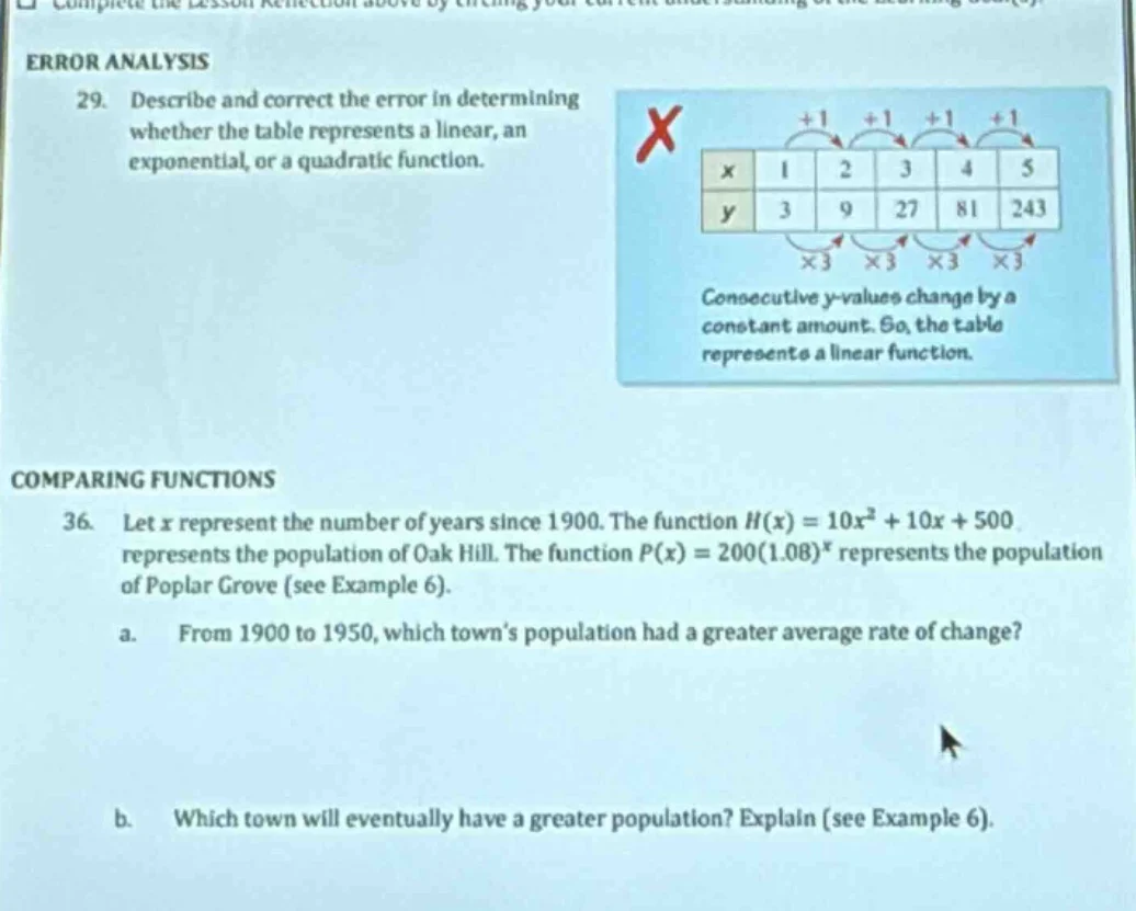 error analysis 29. describe and correct the error in determining whethe…