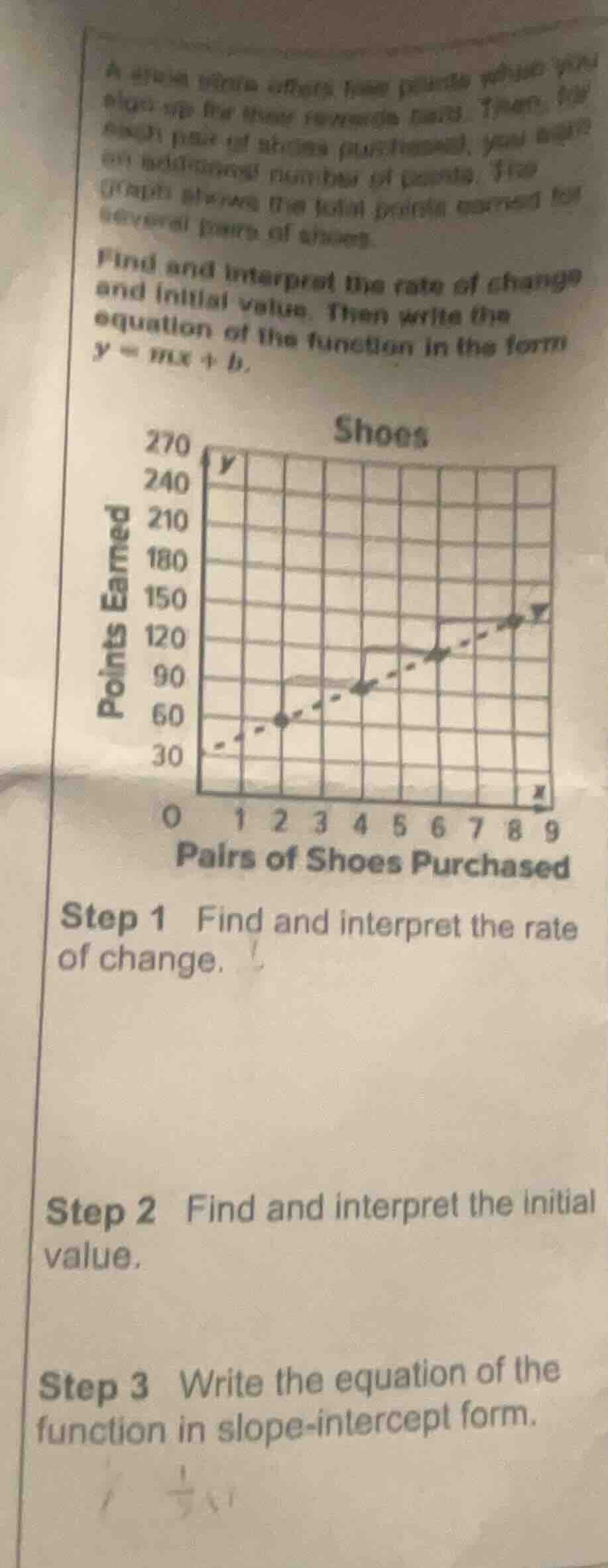 a shoe store offers free points when you sign up for their rewards card…