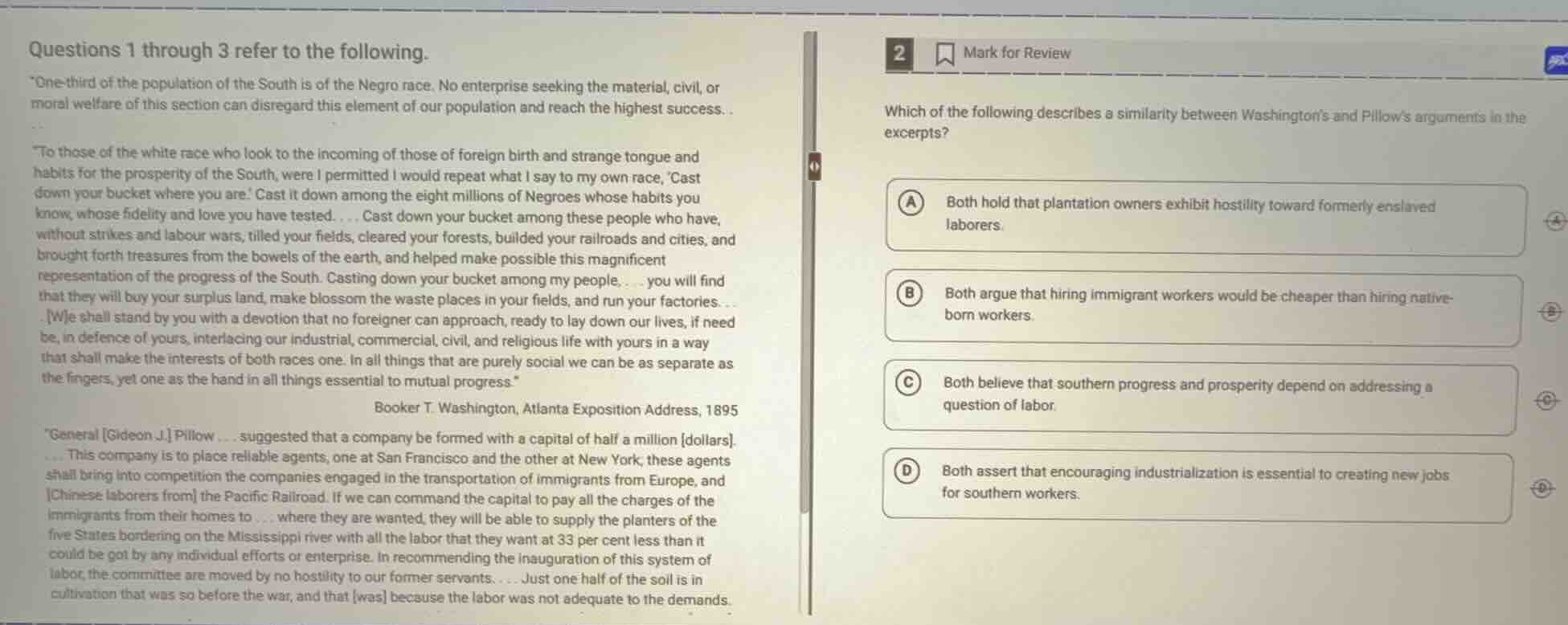 questions 1 through 3 refer to the following. \one - third of the popul…