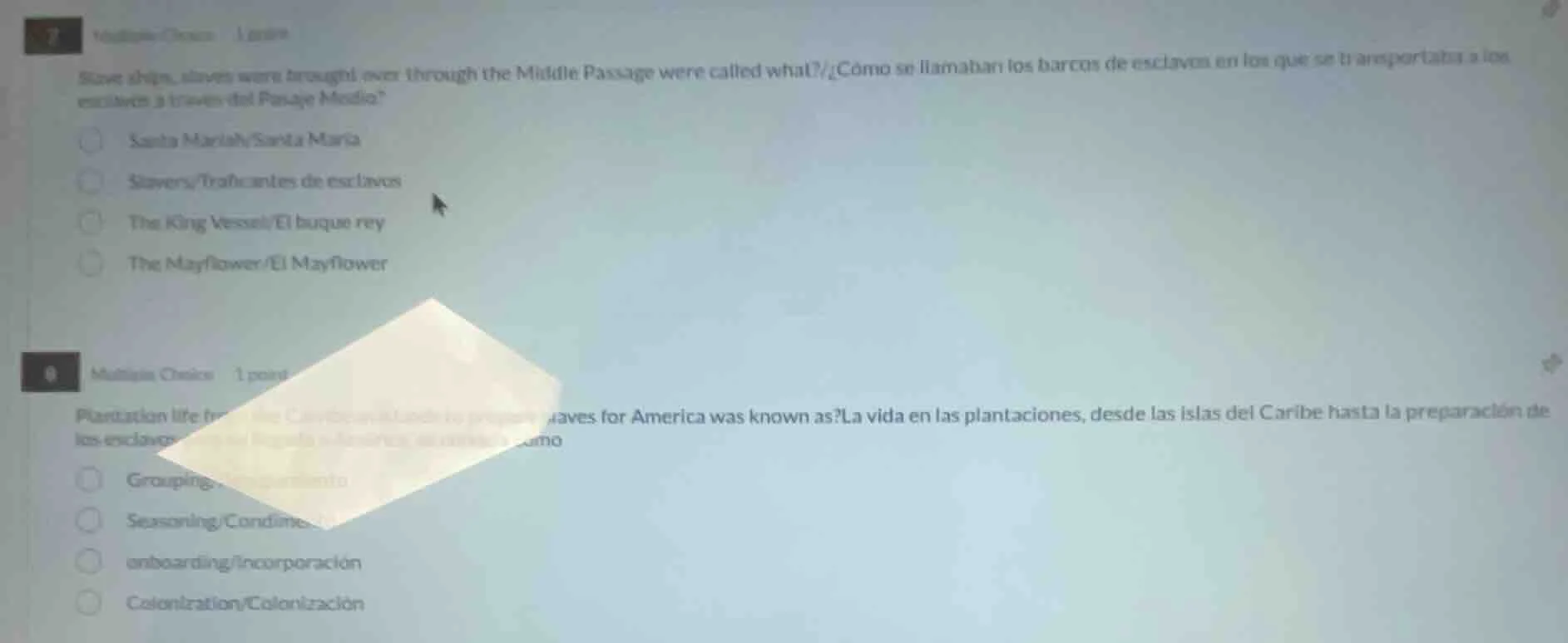 7 middle ocean - i prize slave ships, slaves were brought over through …