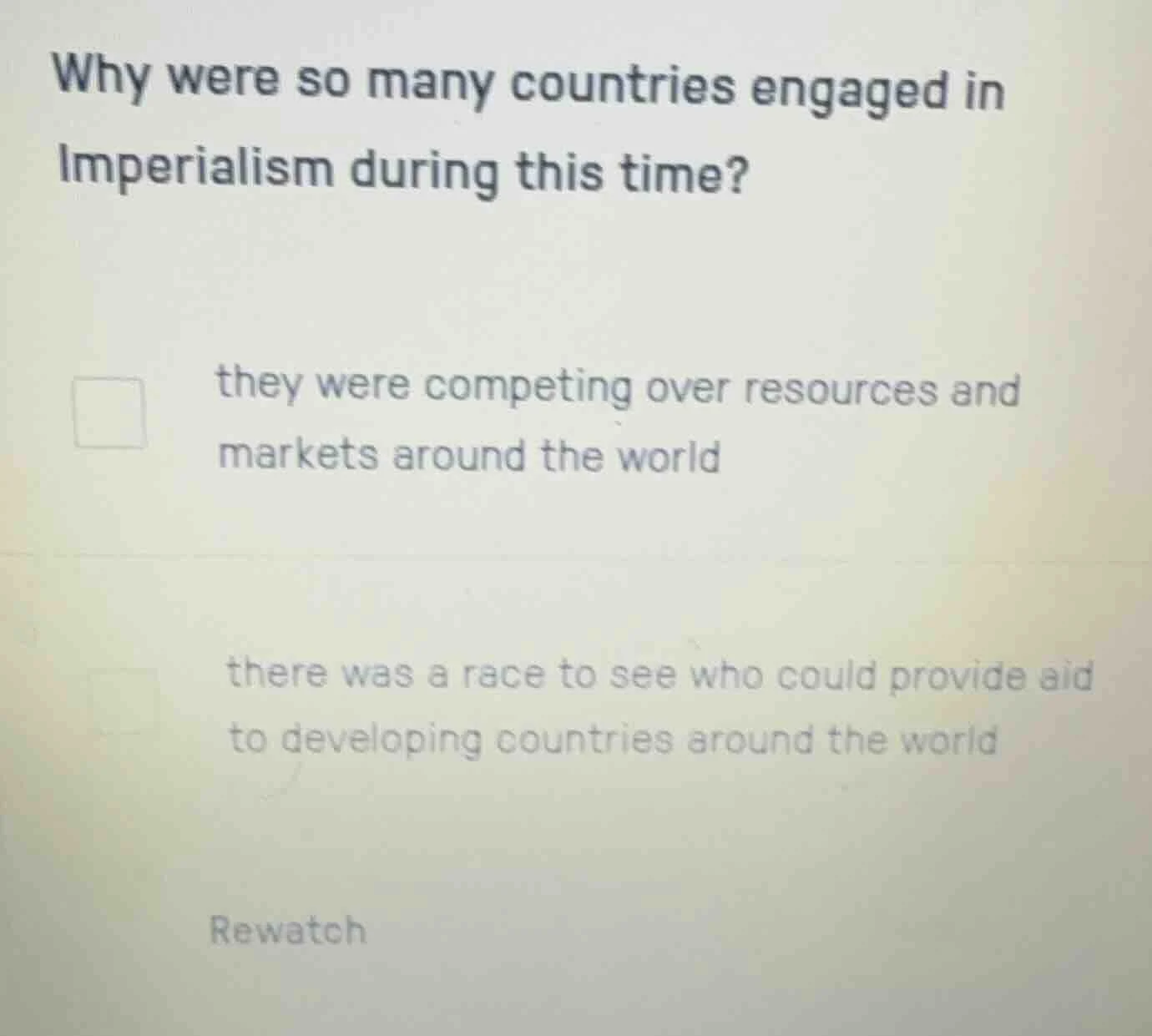 why were so many countries engaged in imperialism during this time? the…