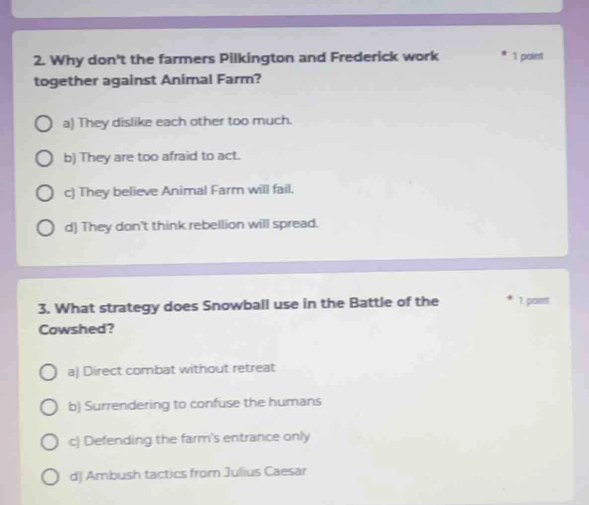 2. why dont the farmers pilkington and frederick work together against …