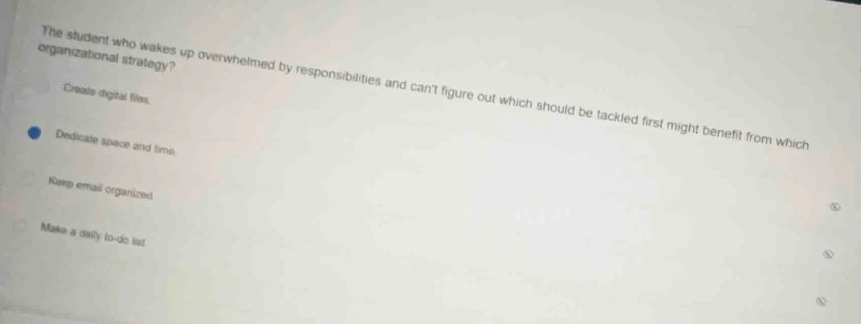 the student who wakes up overwhelmed by responsibilities and cant figur…