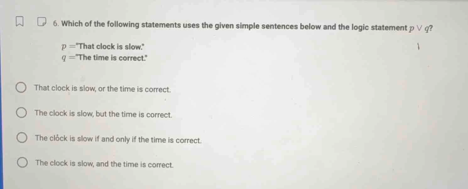 6. which of the following statements uses the given simple sentences be…