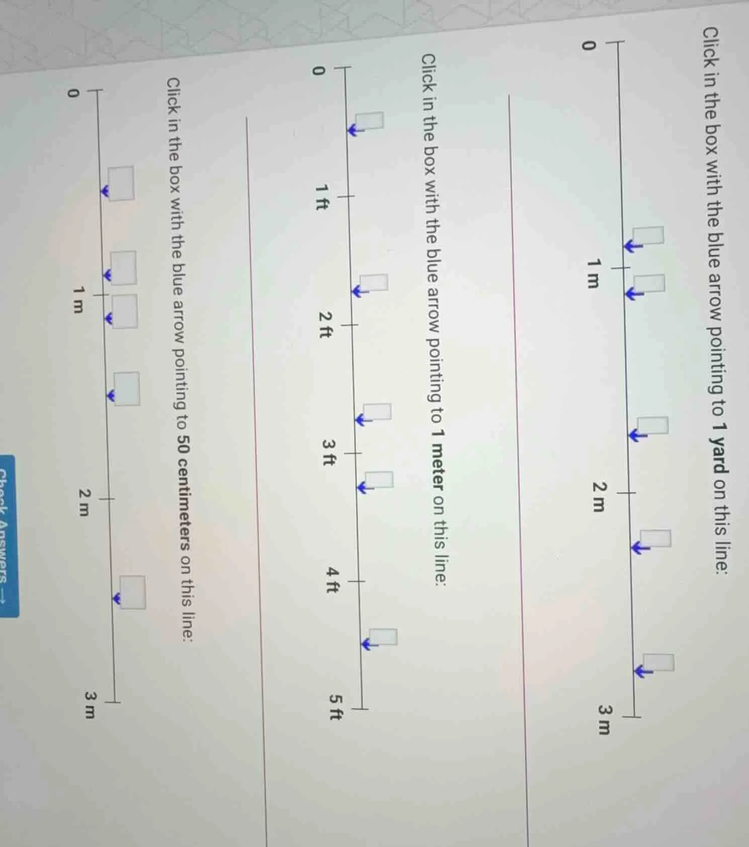click in the box with the blue arrow pointing to 1 yard on this line: 0…