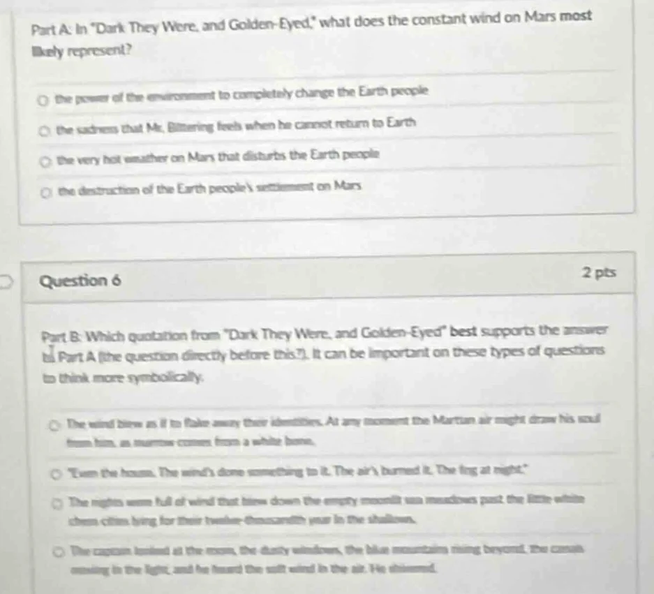 part a: in \dark they were, and golden - eyed,\ what does the constant …