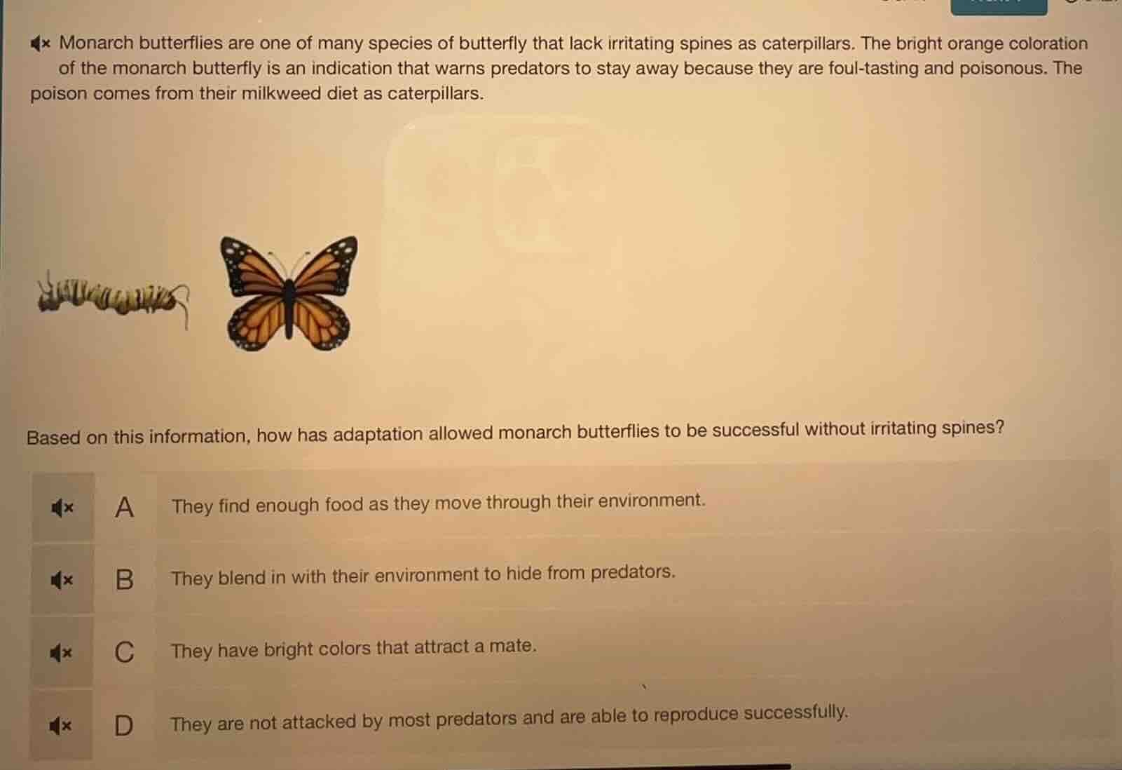 monarch butterflies are one of many species of butterfly that lack irri…