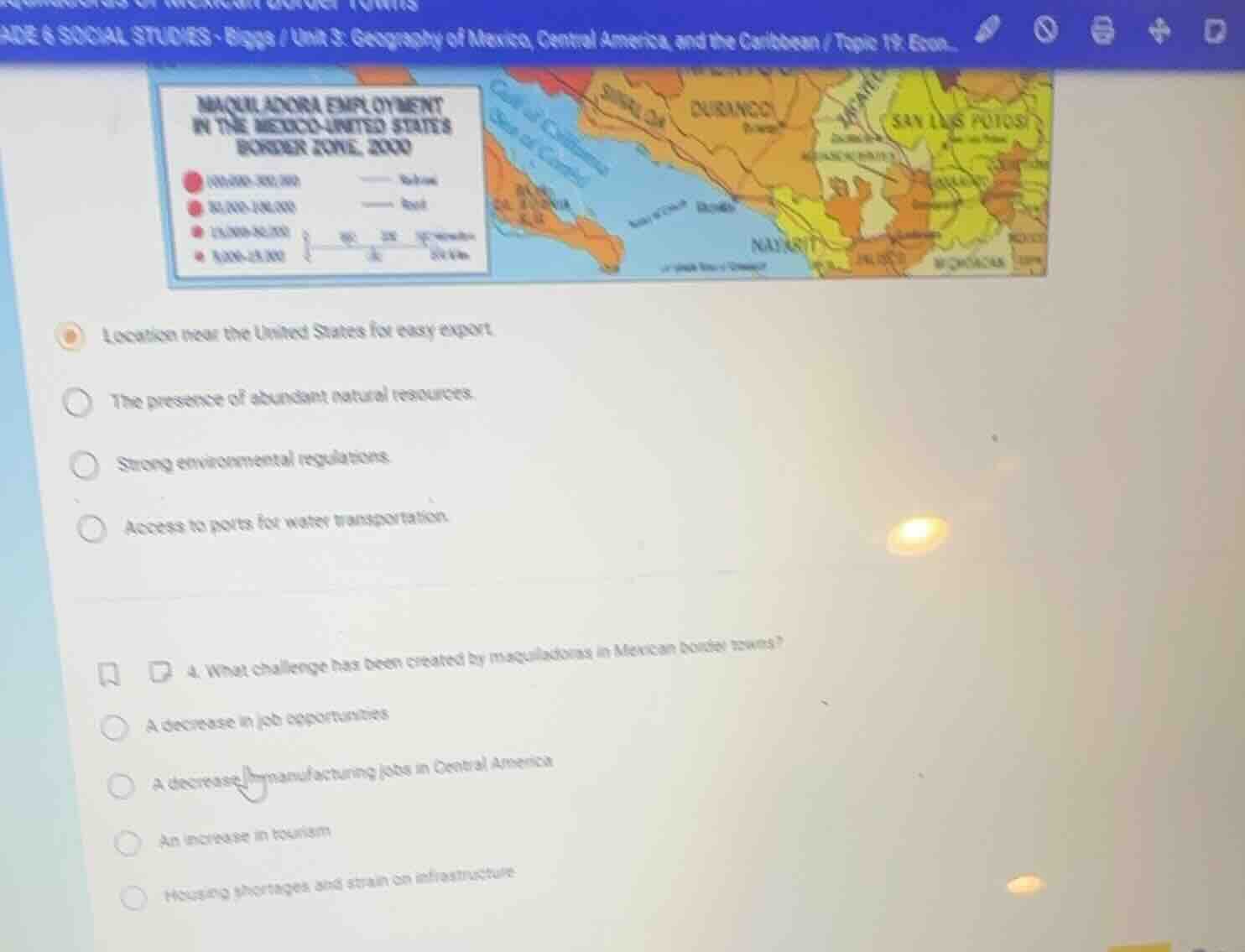 grade 6 social studies - biggs / unit 3: geography of mexico, central a…