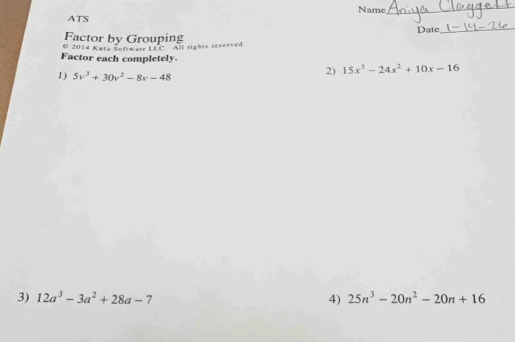 Question was provided via image upload.