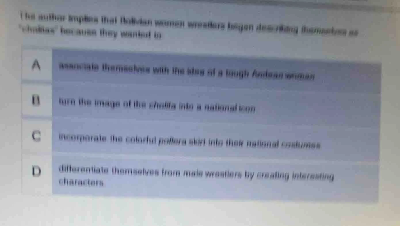 the author implies that honduran women wrestlers began describing thems…