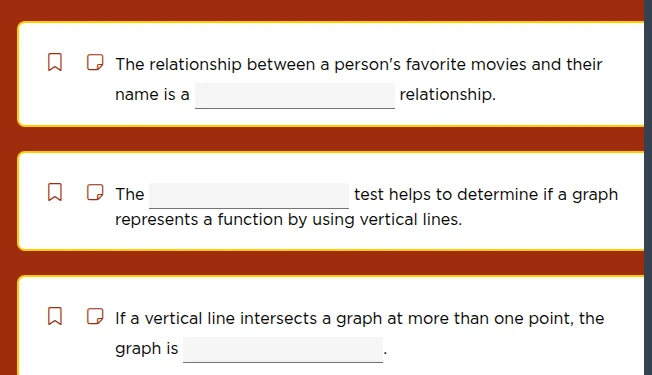 the relationship between a person’s favorite movies and their name is a…