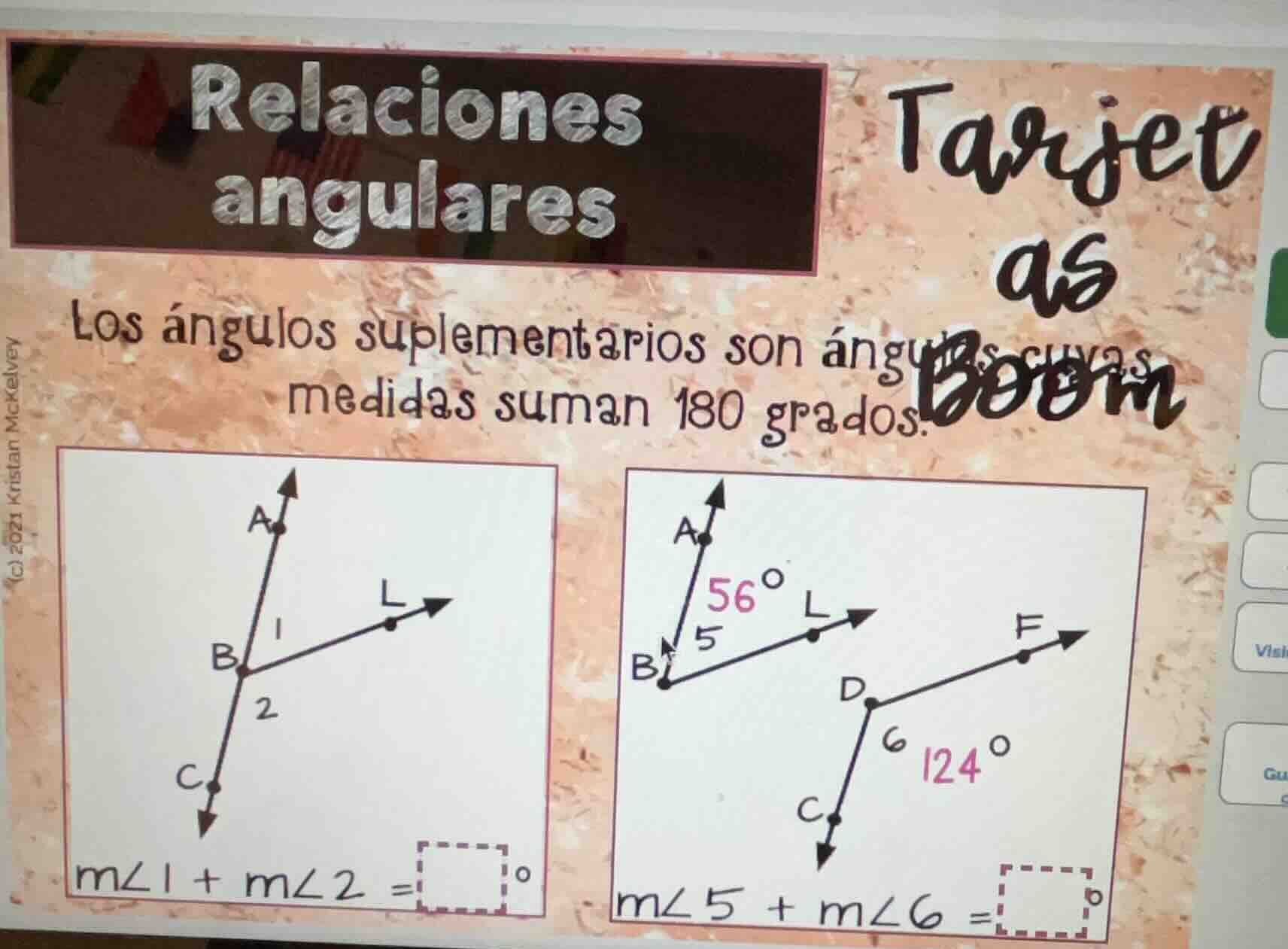 relaciones angulares los ángulos suplementarios son ángulos cuyas medid…